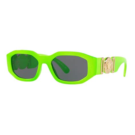 versace biggie green|Versace biggie unisex sunglasses.